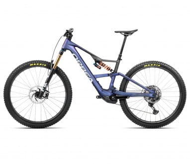 RISE LT M-TEAM 420W - Tanzanite Carbon View - Carbono en bruto (mate)