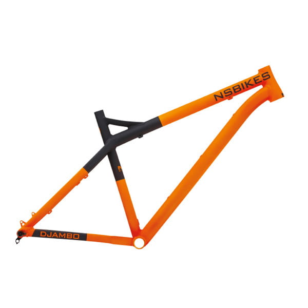 Eccentric Djambo 650B Plus Hardtail Trail Rahmen - Orange