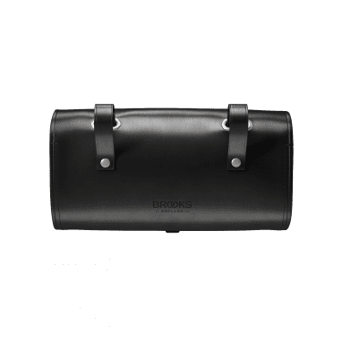 Challenge Leather Saddle Bag Large - black