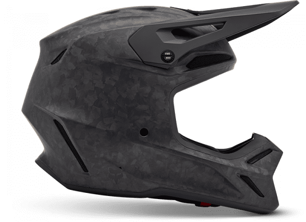 V3 RS Carbon Solid Helmet - Matte Black