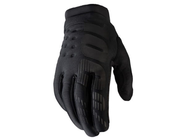 Brisker Youth thermal gloves - black