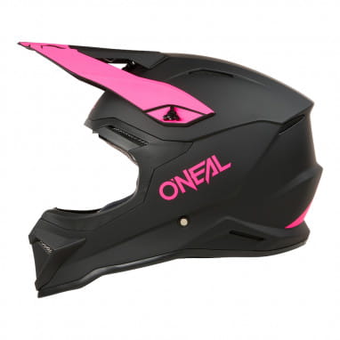 1SRS Youth Helm SOLID black/pink