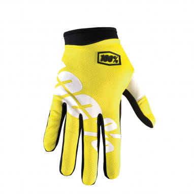Handschuh Motorcross Itrack neon - gelb-schwarz