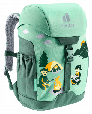 Kinderrucksack Schmusebär - spearmint-seagreen