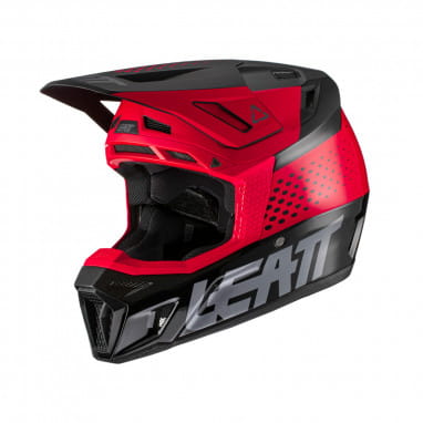 Helmet incl. Goggles 8.5 V22 Uni red
