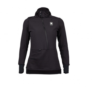 Women's Defend Thermal Hoodie - Black