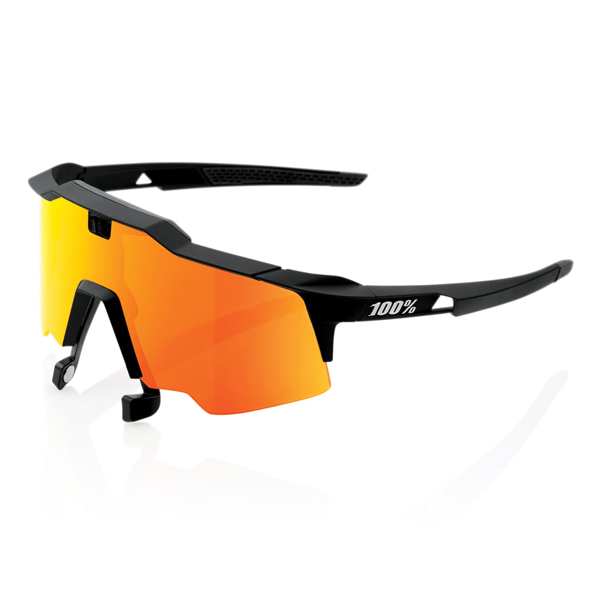 100% Speedcraft AIR - Soft Tact Black | Biking Glasses | BMO Bike Mailorder