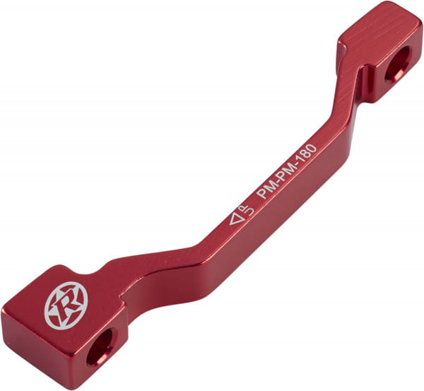 Disc adapter PM-PM 180 mm - red