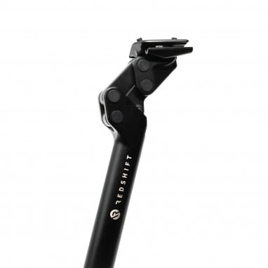 Tija de sillín ShockStop con elemento amortiguador 27.2x280mm - negro