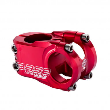 Base stem - 31.8 mm - red anodized