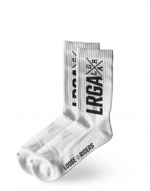 Technical Socks - LRGA Colors Black White White