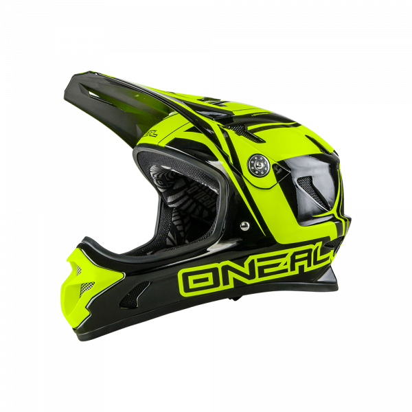 Spark Fidlock DH Helm - steel neon yellow