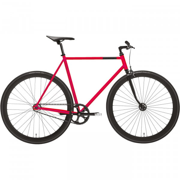 Vinyl Uno Singlespeed/Vaste Versnelling - neon rood