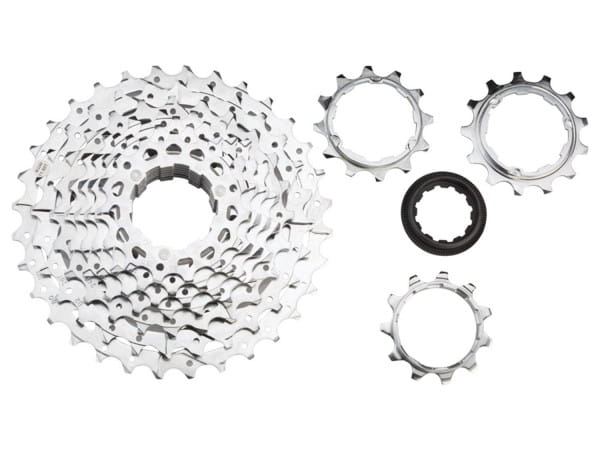 R10 Road cassette 10sp 11-32T staal - chroom