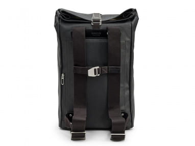 Pickwick Katoen Canvas Tas 26L Totaal Zwart