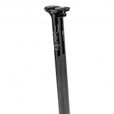Zero100 Seatpost 27.2 mm without Setback - Black / Stealth