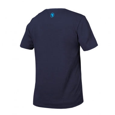 One Clan Organic T-Shirt - Ink Blue