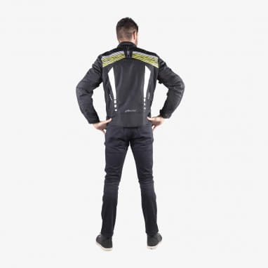 Sport jacket RS-400-ST 3.0 black-white-neon yellow