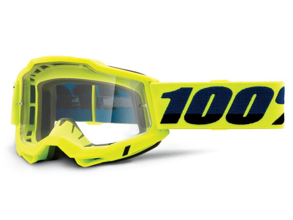 Accuri 2 OTG Goggle - Clear Lens - Fluo Yellow