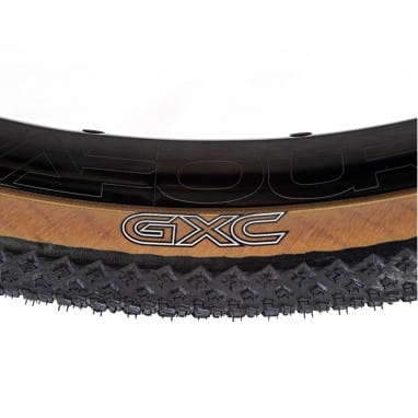 GXC Gravel Folding Tire - 650b x 47c - Tanwall