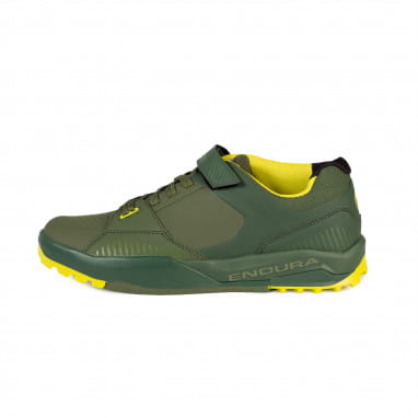 MT500 Burner Flat Pedal Shoe - verde oliva