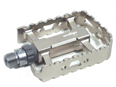 LU-C17 Retro Pedal MTB/ATB silber - industriegelager