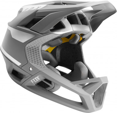 Proframe Quo Fullface Helm CE - Silber/Grau