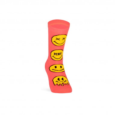 Socken Smiley - Rot