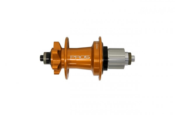 Pro 5 Hinterradnabe 32 Loch - orange - Shimano Microspline Freilauf