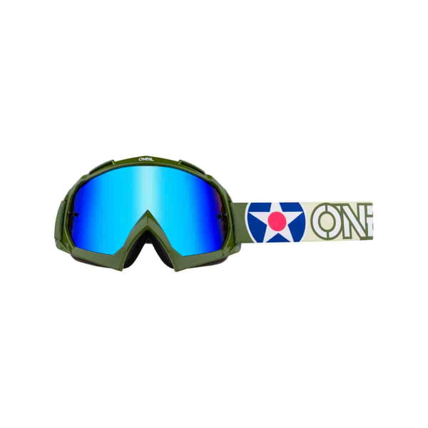 B-10 Goggles Warhawk Radium Blau - Grün