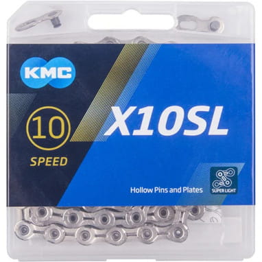 X-10-SL Superlight 10-speed chain - silver