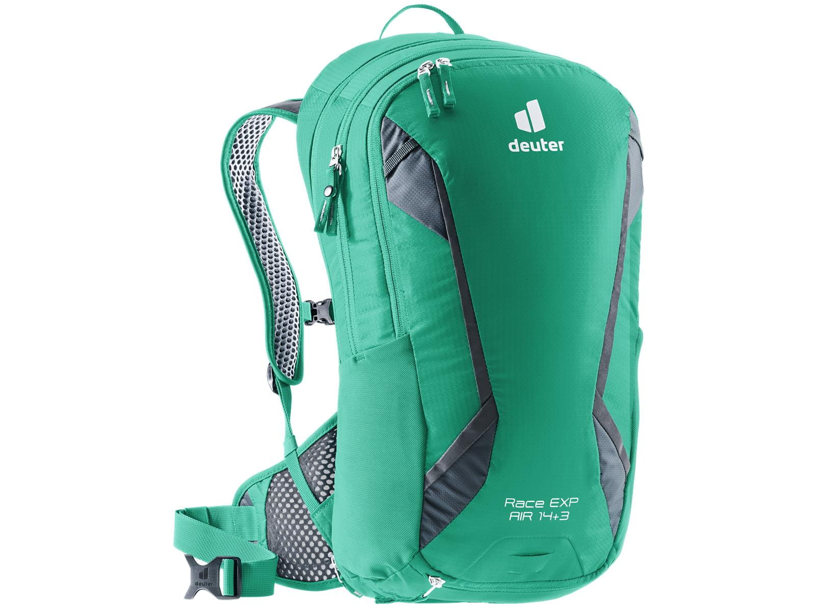 deuter Race EXP Air Grün, Grau (fern-graphite) | Rucksäcke | BMO Bike ...