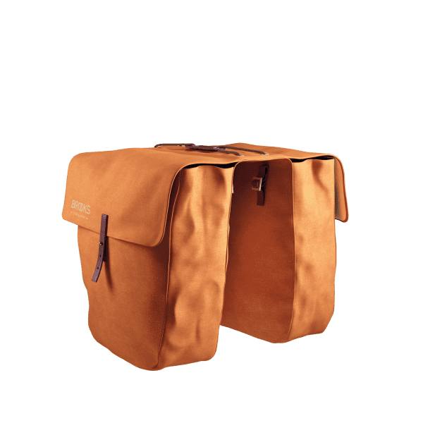 Bricklane Panniers - Goosebeack/Maroon