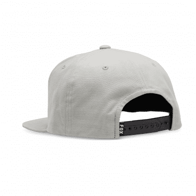 Fox Head Snapback Hat - Steel Grey