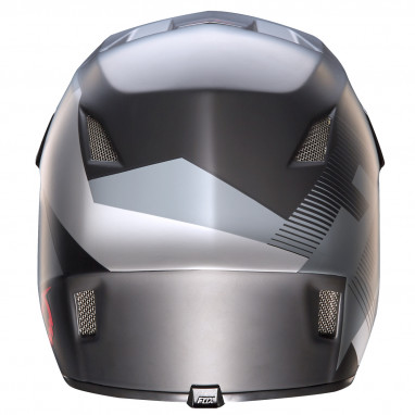 Rampage Comp Fullface Helm Dresden White Camo