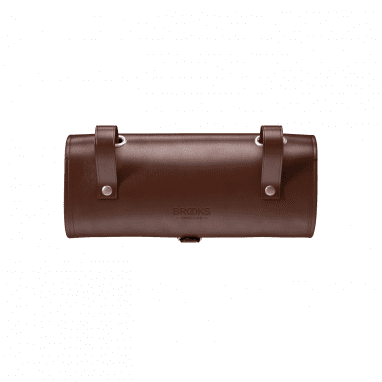 Challenge Leather Saddle Bag - brown