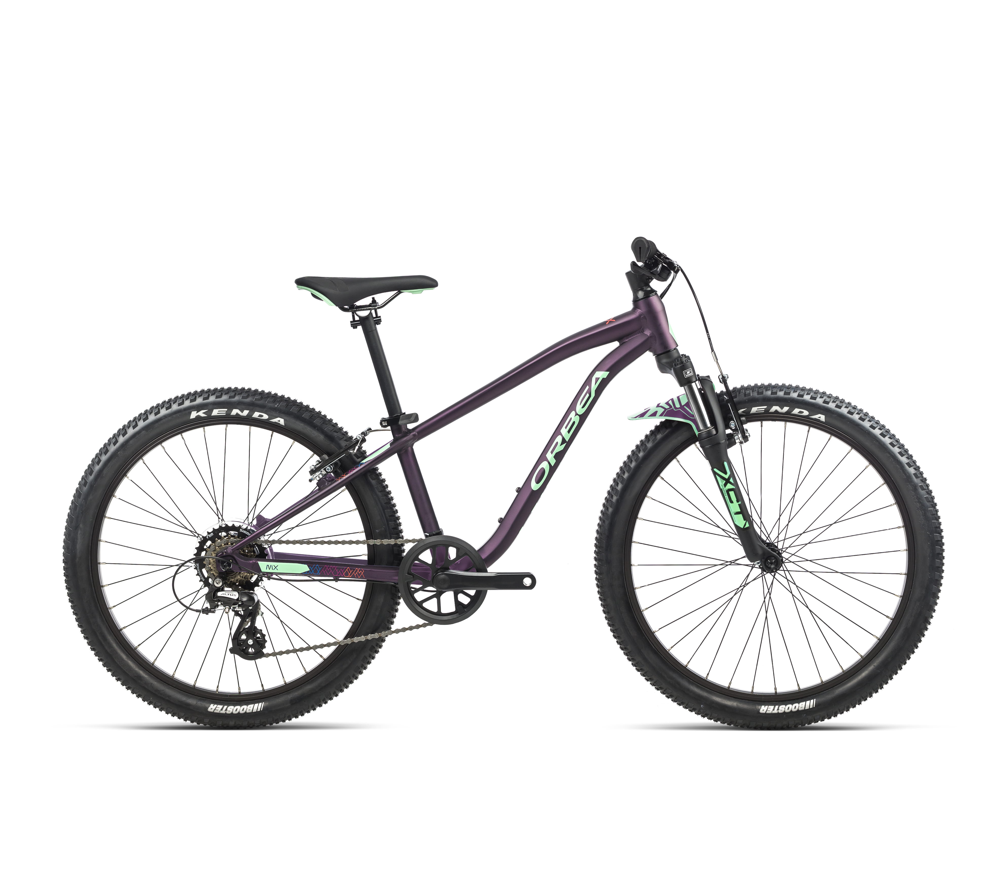 MX 24 XC - Purple (Matte) - Mint (Gloss) | 24 Inch Children's Bikes ...
