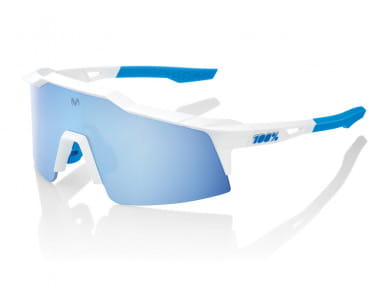 Speedcraft SL Movistar - HiPER Blue Multi Mirror Lens - Team White