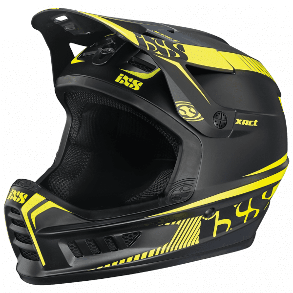 Xact Fullface Helmet - black/lime