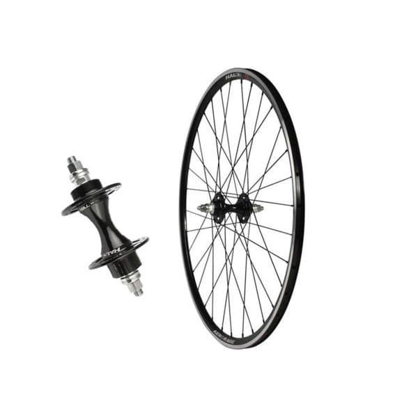 Aerorage Fix-G track 28 inch rear wheel - HG-fixed/free - hub black - rim black