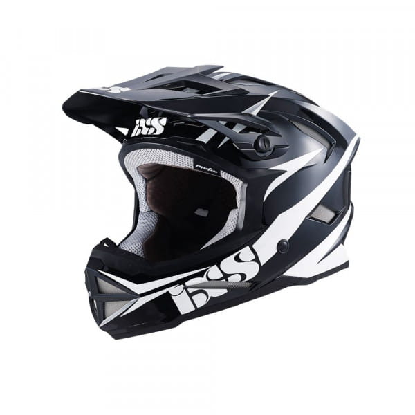 Metis 5.2 Fullface Helm - schwarz/weiss