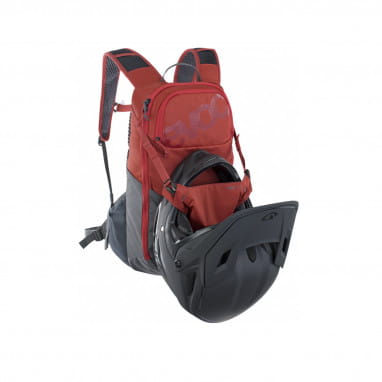 Ride 12 L - Backpack - Red/Grey
