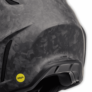 V3 RS Carbon Solid Helmet - Matte Black