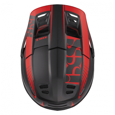 Xact Fullface Helmet - black/fluor red