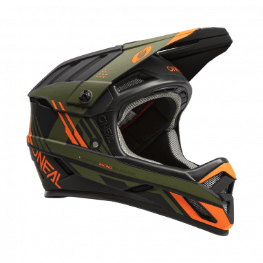 BACKFLIP Helmet STRIKE V.23 black/orange/olive