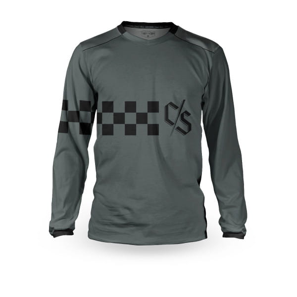 C/S Race Jersey Long Sleeve - Grey/Black