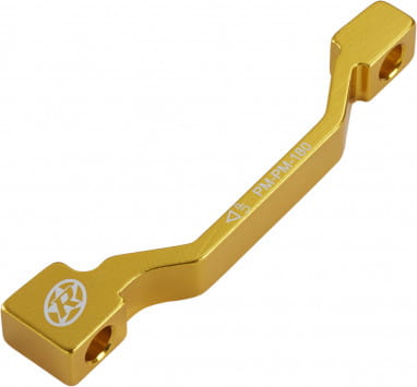 Bremsscheibenadapter PM-PM 180 mm - gold