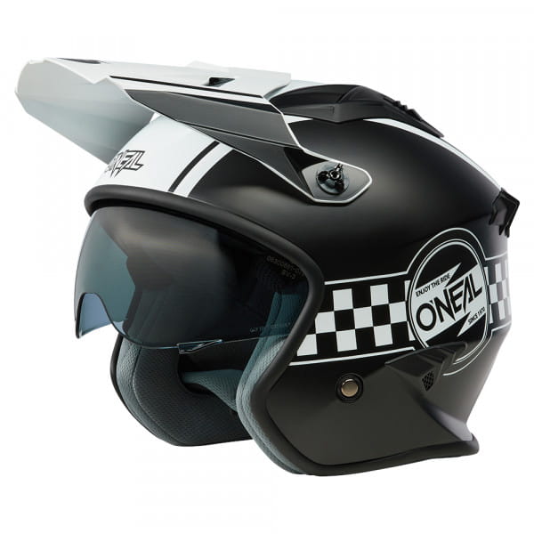 VOLT Helm CLEFT black/white