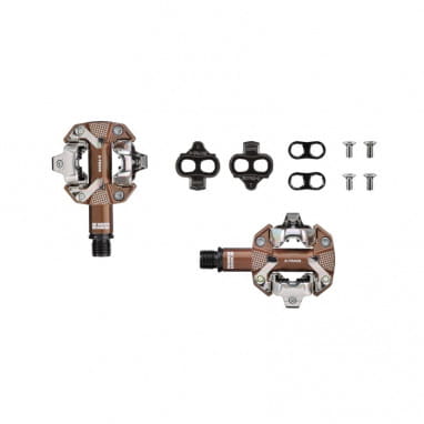 X-Track Gravel clipless pedals - bronze