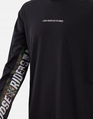 Tech Men Jersey Longsleeve - Stealth Camo